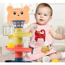 Bebekler Için Erken Eğitim Oyuncağı - Çocuk Top Kaydırağı - Bebek Oyuncak