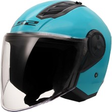 Çenesiz Kask Ls2 Aırflow 2 Turkuaz Orjinal L