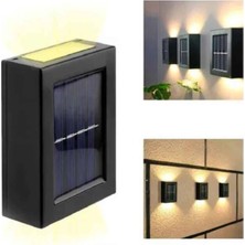 İlk El Grup  Solar Güneş Enerjili Çift Taraflı Duvar Lambası Çift Taraflı Duvar Lamba Güneş Enerjili Ye