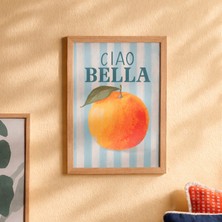 Matmel Deco Ciao Bella Duvar Panosu - Renkli - 30X40 cm