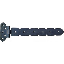 Raftan Topla Antika Tarz Dekoratif Pirinç Kuyruklu Lama Menteşe - 103X380 Mm, Oksit