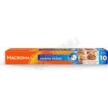 Macromax Hazır Kesilmiş Pişirme Kağıdı 10'lu