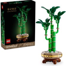 TeknoKapsül LEGO ® Botanicals Şans Bambusu 10344– Yetişkinler Için Dekoratif Bitki Yapım Seti (325 Parça)