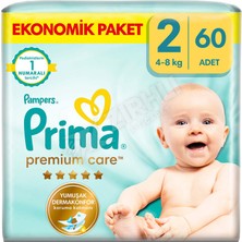 4 Adet Prima Premium Care Eko Paket No:2 60'lı