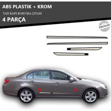 A&G Tuning Chevrolet Epica Yan Kapı Koruma Çıtası Plastik + Krom