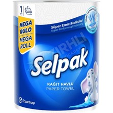 4 Adet Selpak Yağ Emici Dev Rulo 1=3