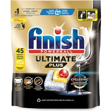 2 Adet Finish Tablet Quantum Ultimate Plus Limon 45'li
