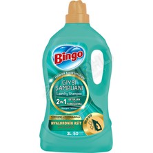 3 Adet Bingo 2in1 Kolay Ütü Giysi Şampuanı 3 Lt