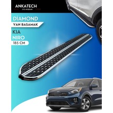 Ankatech Kia Niro Diamond Krom Yan Basamak 185 cm 2017 Üzeri