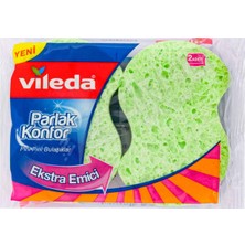 4 Adet Vileda Viscose Oluklu Sünger 2 Li