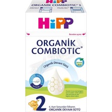 5 Adet Hipp Combiotic Organik Bebek Sütü 2 No 600 gr
