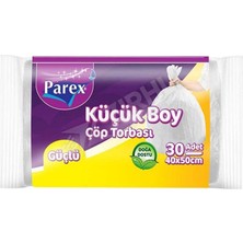 4 Adet Parex Güçlü Çöp Torbası Küçük Boy