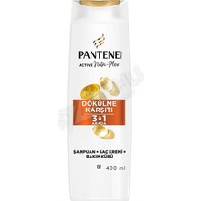 Pantene Dökülme Karşıtı 3'ü 1 Arada Şampuan 400 ml