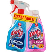 5 Adet Camsil Matik Floral 500+500 ml