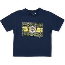 TeknoKapsül Fenerbahçe Unisex Lisans Tişört Bisiklet Yaka Kısa Kol
