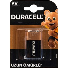 2 Adet Duracell 9 Volt Pil