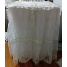 Mikasso Çamaşır Makinesi Örtüsü 146 Polyester Beyaz