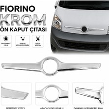 A&G Tuning Fiat Fiorino Krom Ön Kaput Çerçevesi  2008 ve Üzeri  Paslanmaz Çelik