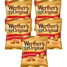 Werther's Original Cream Candies Karamelli Şekerleme 150 G x 5 Adet