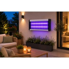 Homeland On-Lite 2X20W Elektrikli Uv Sinek Öldürücü Cihaz 64,5X26X6 cm Metal Gövdeli