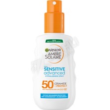 Garnier Sun Hipoalerjenik Yetişkin Güneş Koruyucu Sprey 50F 150 ml