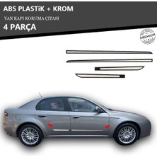 A&G Tuning Alfa Romeo 159 Yan Kapı Koruma Çıtası Plastik + Krom
