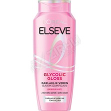 2 Adet Elseve Glycolic Gloss Parlaklık Veren Şampuan 300 ml