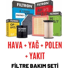 Empressco Opel Combo B 1.3 Cdti Dizel Filtre Bakım Seti Hava+Yağ+Polen+Mazot Orijinal