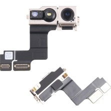 Arsking iPhone 15 Plus Uyumlu Ön Kamera Ön Kamera Küçük Kamera Ön Kamera Sensörü Selfie Kamerası