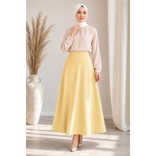 Catspy Kadın Örme Scuba Krep Tesettür ve Günlük Etek BOY:93-94CM