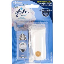 3 Adet Glade Banyo Hava Tazeleyici Cihaz+Yedek Temiz Çarşaf 10 ml