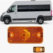 İTHAL Fiat Ducato Peugeot Boxer Reflektör Yan Sarı