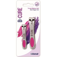 5 Adet Banat B-Cure Soft Tırnak Makası Seti