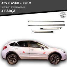 A&G Tuning Subaru Xv Yan Kapı Koruma Çıtası Plastik + Krom