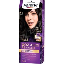 2 Adet Palette Göz Alıcı Renkler 50 ml 1.0 Siyah