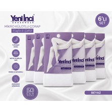 Yeni İnci 50 Den Mikro Külotlu Çorap 6'lı Paket