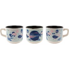 Palto Tasarım Kişiye Özel Balık Burcu Tasarımlı Beyaz Burc Kupa - Hediyelik Kupa Fincan Mug