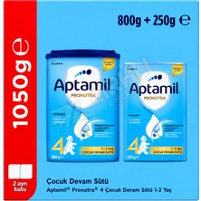 3 Adet Aptamil Pronutra 4 Devam Sütü 800 + 250 gr
