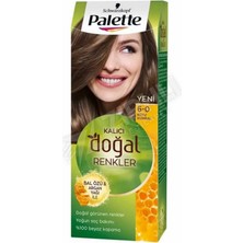 4 Adet Palette Doğal Renkler 6.0 Koyu Kumral  50 ml