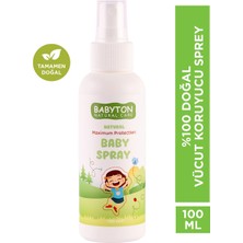 Babyton %100 Doğal Koruyucu Vücut Spreyi 100 ml