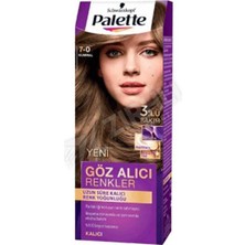 4 Adet Palette Göz Alıcı Renkler 7.0  Kumral 50 ml