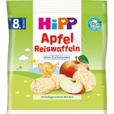 3 Adet Hipp Organik Elmalı Pirinçli Bebek Gofreti 30 gr