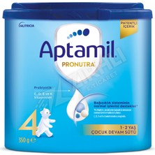 2 Adet Aptamil Çocuk Devam Sütü No:4 350 gr