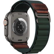Alstrap Apple Watch ULTRA(49MM) 11-10(46MM) 9 8 7(45MM) 6 5 SE(44MM) Uyumlu Derili Alpine Spor Örme Kordon