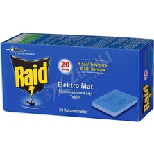 Raid Elektro Mat Tablet 20 Li