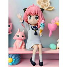 Dek Anya Forger Summer Vacation Dondurmalı Anime Figürü 13 cm