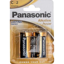 3 Adet Panasonic Alkalin Power Orta 2'li
