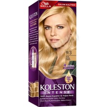4 Adet Koleston Intense 9/3 Açık Altın Sarısı