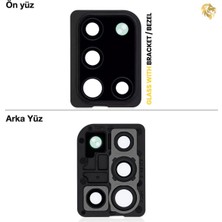 Arsking Samsung Galaxy A31 Kamera Lensi Full ile Uyumlu Kamera Lensi Sade Lens Kamera Camı Kamera Merceği