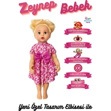 Brother Toys Büyük Boy Türkçe Konuşan Zeynep Bebek Et Bebek Gövde ve Bacaklar Sert Plastik 60 cm
